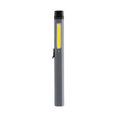 Vue Lampe stylo rechargeable par USB en plastique RCS Gear X de couleur gris| Krokrodeal