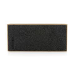Vue Haut-parleur sans fil 20W en bambou Wynn de couleur marron| Krokrodeal