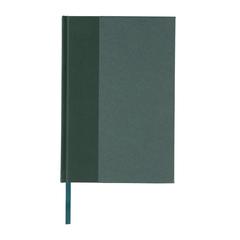 Vue Carnet A5 en Kraft et rPET certifié GRS Words de couleur vert| Krokrodeal
