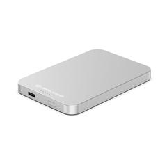 Vue Powerbank 5000mAh en plastique/alu RCS UrbanVitamin Richmond de couleur gris| Krokrodeal
