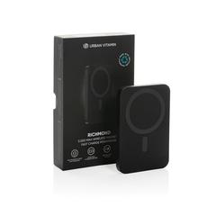 Vue Powerbank 5000mAh en plastique/alu RCS UrbanVitamin Richmond de couleur noir| Krokrodeal