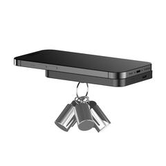 Vue Powerbank 5000mAh en plastique/alu RCS UrbanVitamin Richmond de couleur noir| Krokrodeal