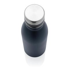 Vue Bouteille d’eau 500ml en acier inoxydable recyclé RCS de couleur bleu| Krokrodeal