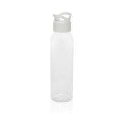 Vue Bouteille d'eau 650ml en rPET RCS Oasis de couleur blanc| Krokrodeal