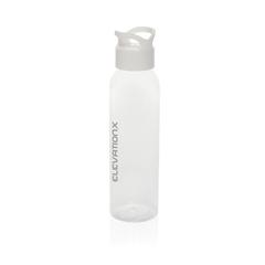 Vue Bouteille d'eau 650ml en rPET RCS Oasis de couleur blanc| Krokrodeal