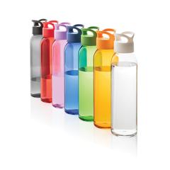 Vue Bouteille d'eau 650ml en rPET RCS Oasis de couleur blanc| Krokrodeal