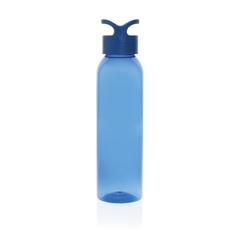 Vue Bouteille d'eau 650ml en rPET RCS Oasis de couleur bleu| Krokrodeal