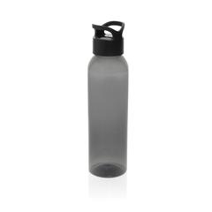 Vue Bouteille d'eau 650ml en rPET RCS Oasis de couleur noir| Krokrodeal