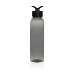 Vue Bouteille d'eau 650ml en rPET RCS Oasis de couleur noir| Krokrodeal