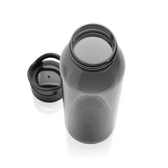 Vue Bouteille d'eau 650ml en rPET RCS Oasis de couleur noir| Krokrodeal