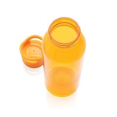 Vue Bouteille d'eau 650ml en rPET RCS Oasis de couleur orange| Krokrodeal