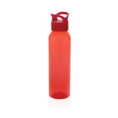Vue Bouteille d'eau 650ml en rPET RCS Oasis de couleur rouge| Krokrodeal