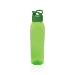 Vue Bouteille d'eau 650ml en rPET RCS Oasis de couleur vert| Krokrodeal