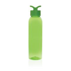 Vue Bouteille d'eau 650ml en rPET RCS Oasis de couleur vert| Krokrodeal