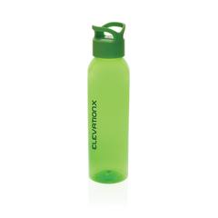 Vue Bouteille d'eau 650ml en rPET RCS Oasis de couleur vert| Krokrodeal