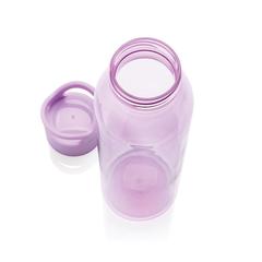 Vue Bouteille d'eau 650ml en rPET RCS Oasis de couleur violet| Krokrodeal