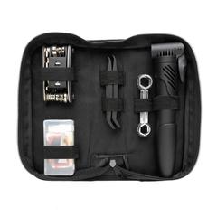 Vue Kit de réparation vélo 17 pièces de couleur noir| Krokrodeal