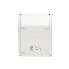 Vue Calculatrice en bambou et plastique recyclé RCS Utah de couleur marron| Krokrodeal