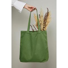 Vue VINGA Sac en toile de couleur vert| Krokrodeal