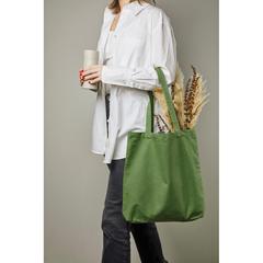Vue VINGA Sac en toile de couleur vert| Krokrodeal