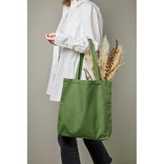 Vue VINGA Sac en toile de couleur vert| Krokrodeal