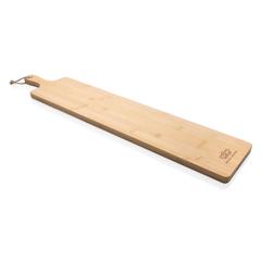 Vue Grande planche de service en bambou Ukiyo de couleur marron| Krokrodeal
