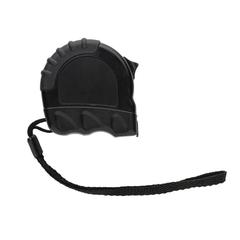 Vue Mètre ruban 3M/16 mm en plastique recyclé RCS de couleur noir| Krokrodeal