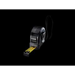 Vue Mètre ruban 3M/16 mm en plastique recyclé RCS de couleur noir| Krokrodeal