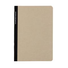 Vue Stylo Carnet A5 en papier canne à sucre de couleur noir| Krokrodeal