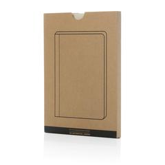 Vue Stylo Carnet A5 en papier canne à sucre de couleur vert| Krokrodeal
