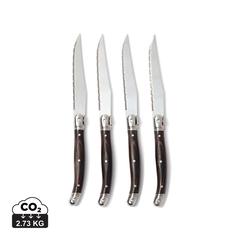 Vue VINGA Couteaux à viande Gigaro de couleur gris| Krokrodeal