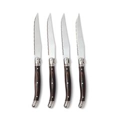 Vue VINGA Couteaux à viande Gigaro de couleur gris| Krokrodeal