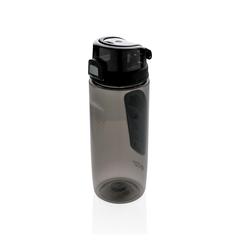 Vue Bouteille sport en tritan Swiss Peak de couleur noir| Krokrodeal