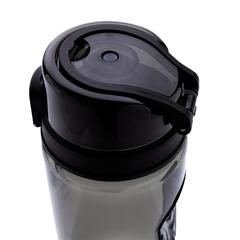 Vue Bouteille sport en tritan Swiss Peak de couleur noir| Krokrodeal