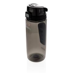 Vue Bouteille sport en tritan Swiss Peak de couleur noir| Krokrodeal