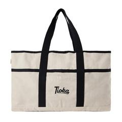Vue VINGA Sac de plage en toile recyclée AWARE™ Volonne de couleur blanc| Krokrodeal