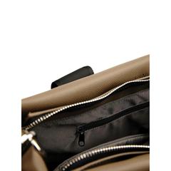 Vue VINGA Sac de plage en toile recyclée AWARE™ Volonne de couleur marron| Krokrodeal