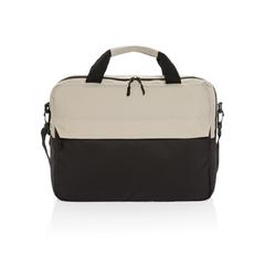 Vue Sacoche ordinateur 15.6" en rPET AWARE™ Kazu de couleur blanc| Krokrodeal