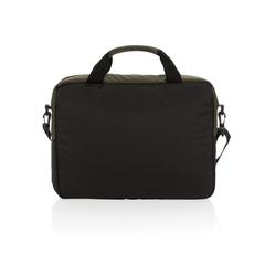Vue Sacoche ordinateur 15.6" en rPET AWARE™ Kazu de couleur vert| Krokrodeal