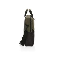 Vue Sacoche ordinateur 15.6" en rPET AWARE™ Kazu de couleur vert| Krokrodeal