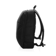 Vue Sac à dos moderne pour ordinateur 15,6" Swiss Peak AWARE™ de couleur noir| Krokrodeal