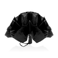 Vue Parapluie réversible pliable 23" automatique SP AWARE™ de couleur noir| Krokrodeal