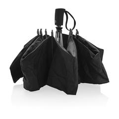Vue Parapluie réversible pliable 23" automatique SP AWARE™ de couleur noir| Krokrodeal