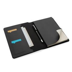 Vue Conférencier A5 AWARE™ Swiss Peak Script de couleur noir| Krokrodeal