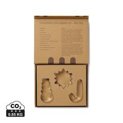 Vue VINGA Set de 3 emporte-pieces Classic de couleur gris| Krokrodeal