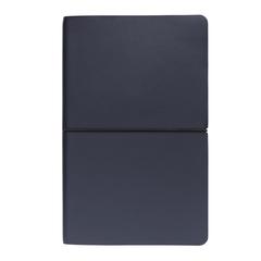 Vue Carnet de notes A5 à couverture souple de couleur bleu| Krokrodeal