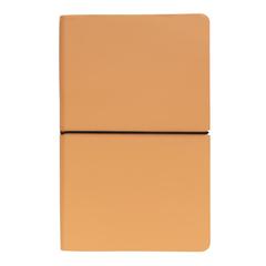 Vue Carnet de notes A5 à couverture souple de couleur marron| Krokrodeal