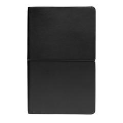 Vue Carnet de notes A5 à couverture souple de couleur noir| Krokrodeal