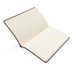 Vue Carnet de notes A5 à couverture souple de couleur noir| Krokrodeal
