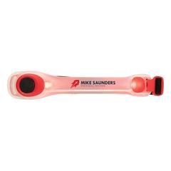 Vue Sangle de sécurité à LED de couleur rouge| Krokrodeal